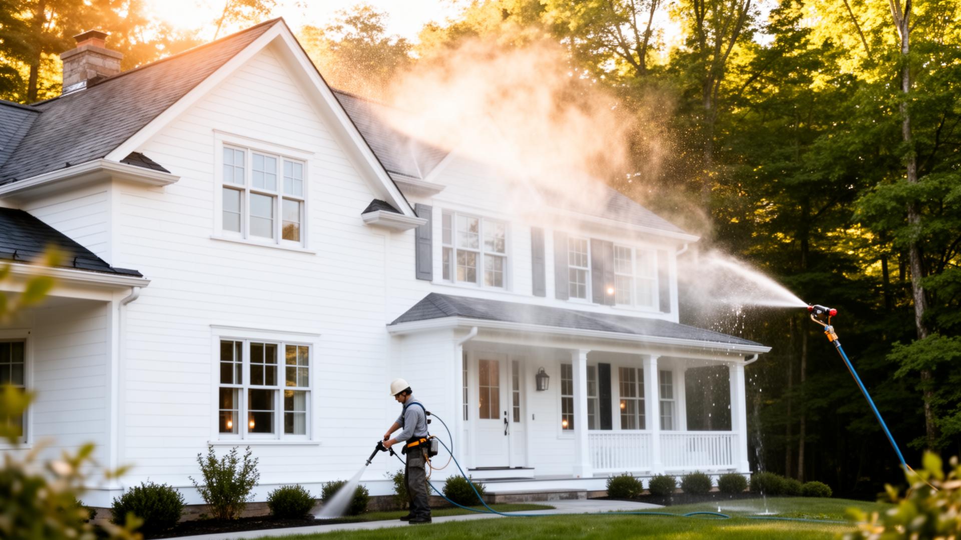 Pressure washing service
